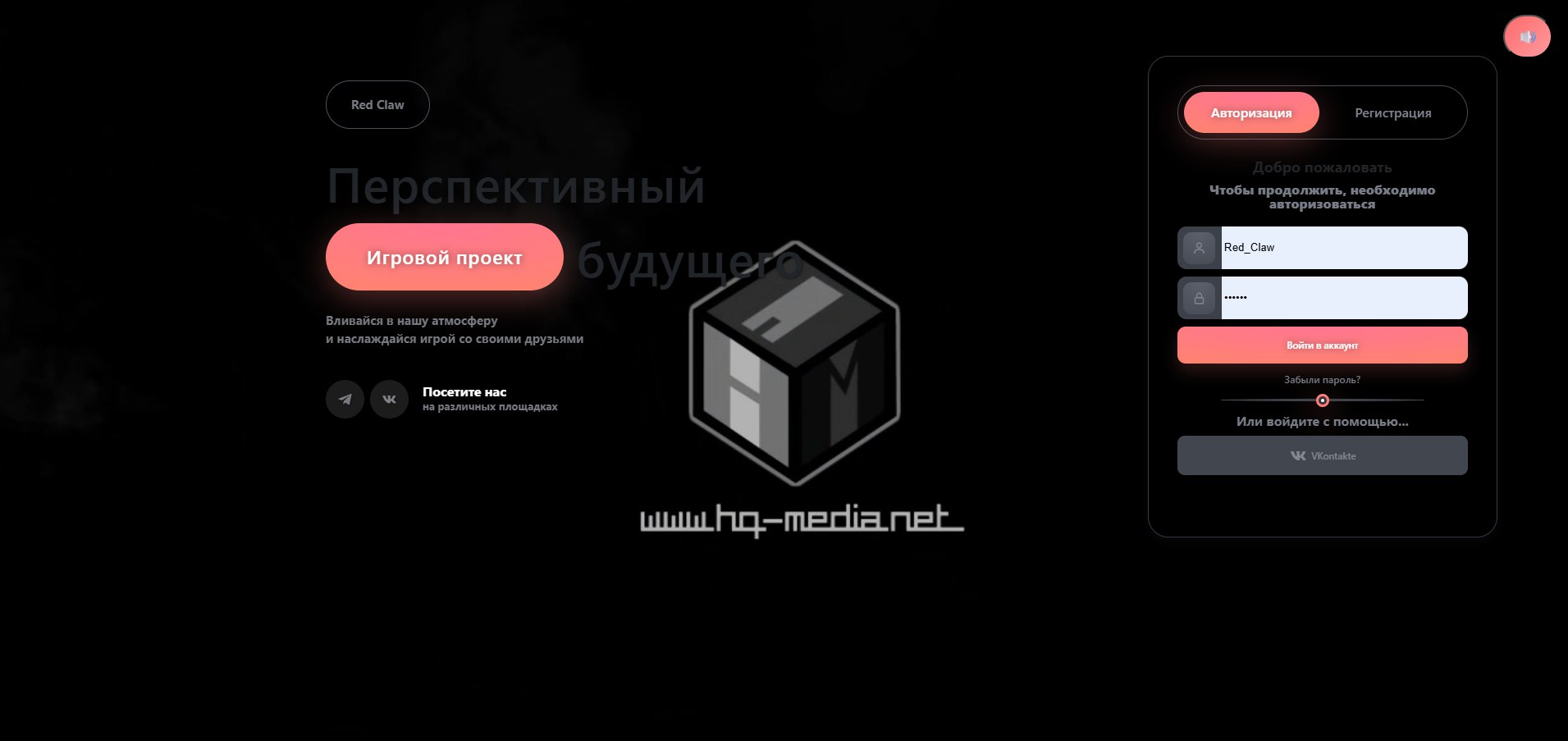 Авторизация с видеофоном для Solution